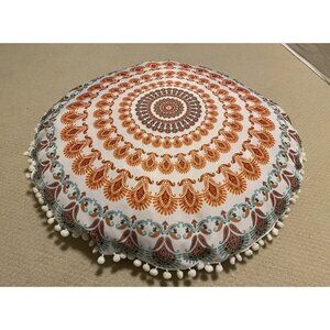 New Meditation Floor Pillow, Round Large Pillows Seating for Adults, Bohemian